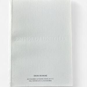 DIOR HOMME ACCESSOIRES AUTOMNE-HIVER 2011/12 collection look book catalog